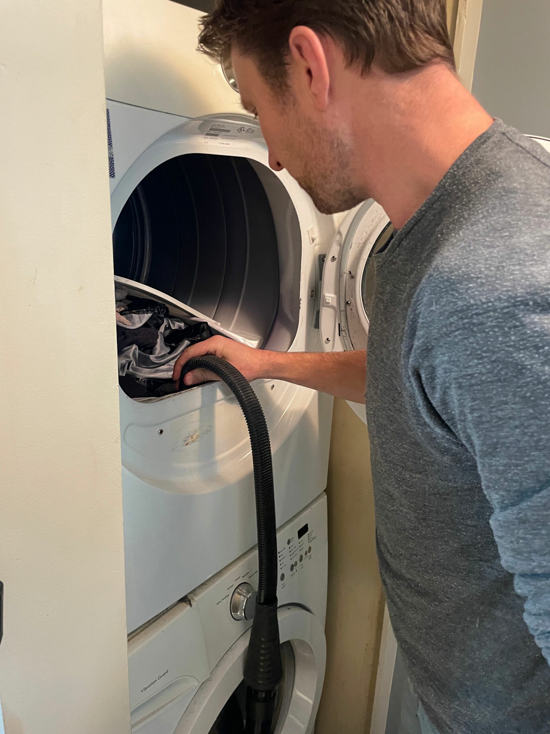 Indoor Dryer Vent Cleaning