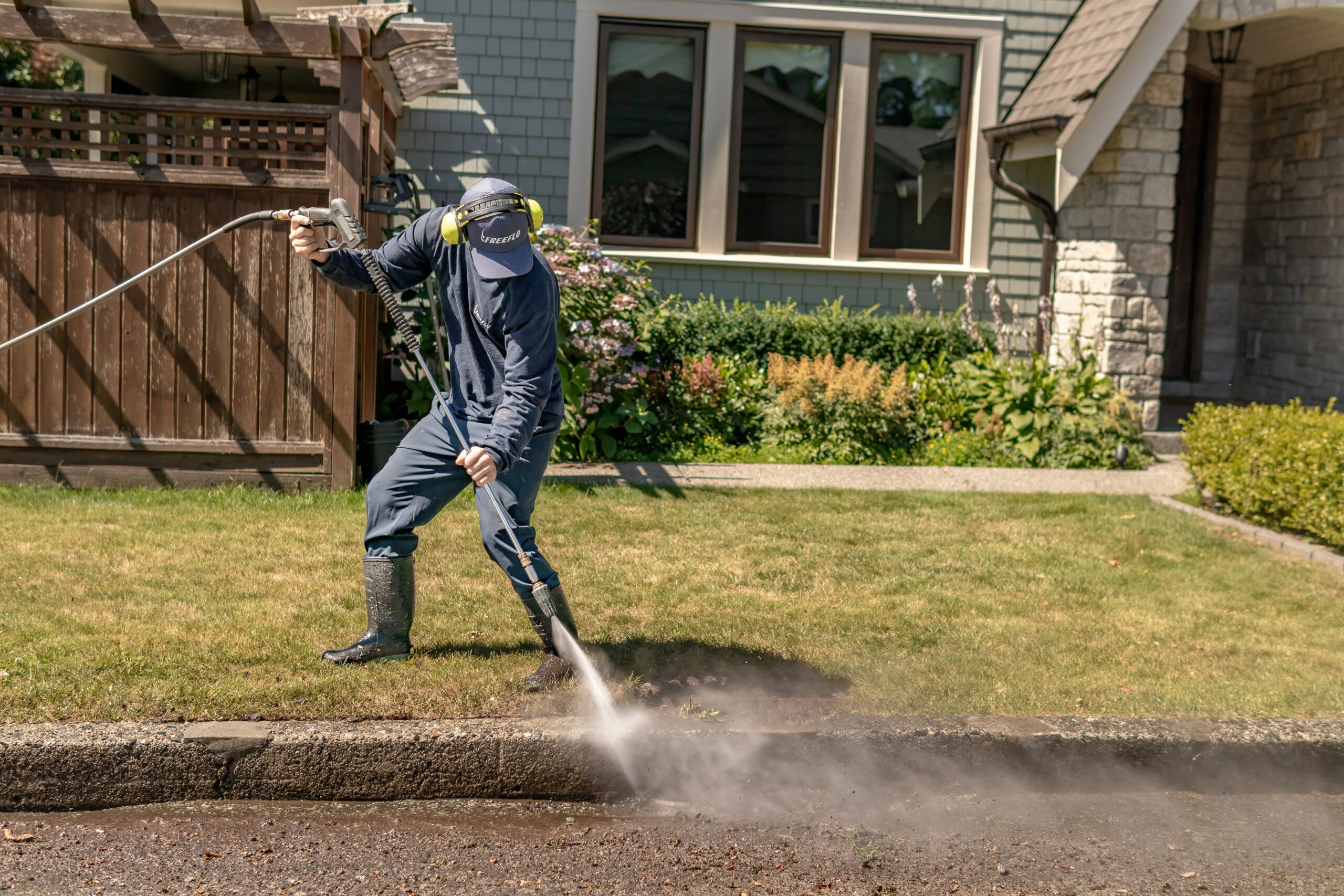 Pressure Washing Patio
