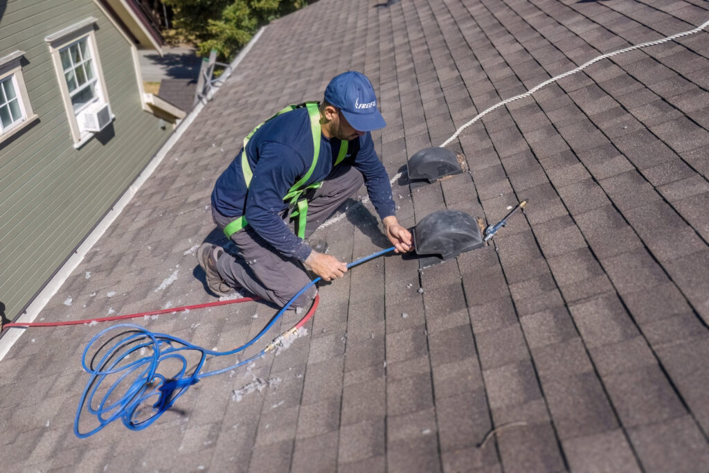 exterior cleaning wintertime FreeFlo